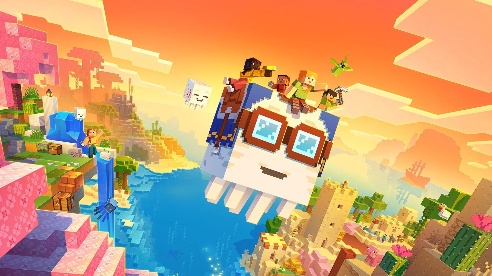 Minecraft server artwork